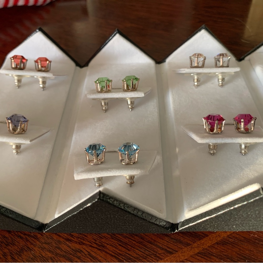 Swarovski Crystal Earring Set - Picture 8 of 12